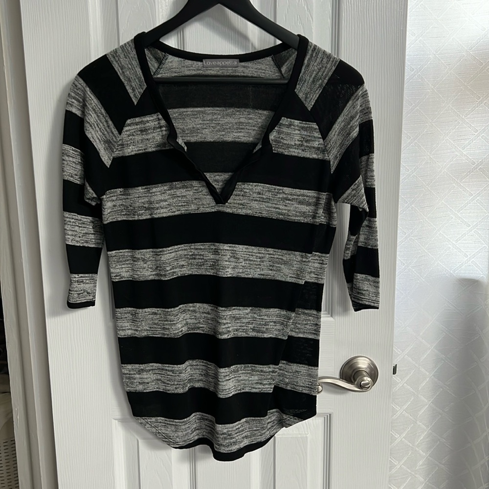 3/4 sleeve baseball tee, great for layering